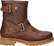 Panama Jack Felina Igloo dames boot - Cognac - Maat 41
