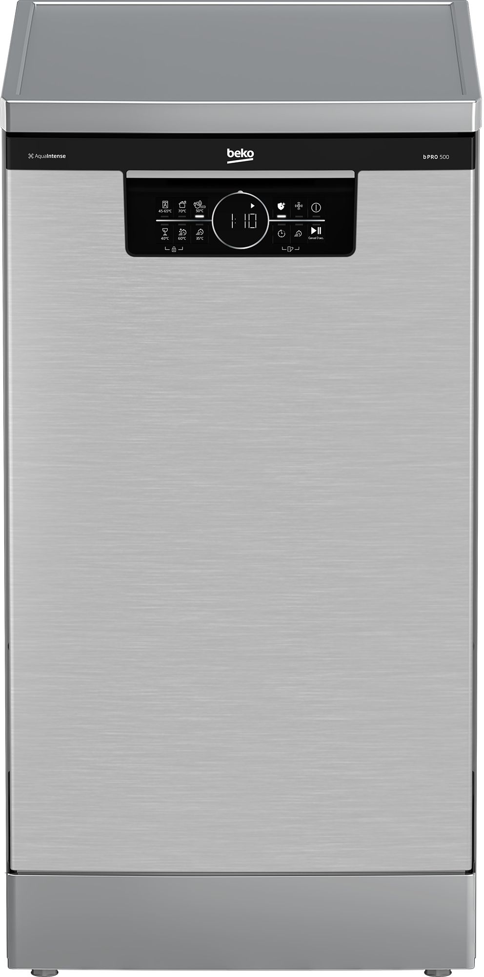 Beko BDFS26046XQ - Slimline Vaatwasser - 10 Couverts - RVS