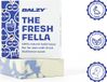 BALZY FreshFella Zeep Bar Mannen - Gezicht en Lichaam - Natuurlijke en Organische Zeep 140 g