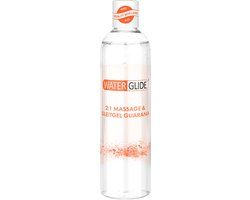 Waterglide EIS 2: 1 Massagegel & Glijmiddel Waterglide met Guarana Extracten (100 ml)