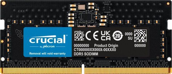 Crucial CT8G48C40S5T geheugenmodule 8 GB DDR5