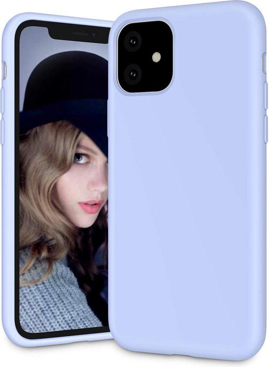 HoesjesBestellen HB Hoesje Apple iPhone 11 - Back Cover - Paars
