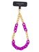 Cheeky Chain Munich Cheeky Chain Cheeky Chain Munich Smartphonehoesje 'Lio' goud / lila