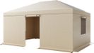 Sans marque Housse d'hiver pour tonnelles rigides de 3,6 x 4,8 m