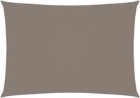 vidaXL - Zonnescherm - rechthoekig - 2,5x4,5 m - oxford stof - taupe