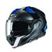 HJC F100 Bios Zwart Blauw Systeemhelm Maat XS