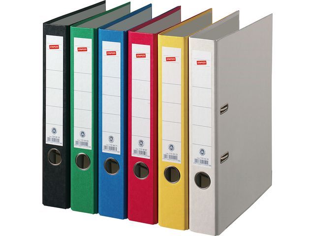 Staples Ordner A4 50 mm Geel
