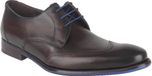 Floris van Bommel DE STIJLER 07.04 Heren Veterschoenen Bruin Leer Maat 41.5