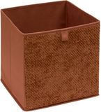 5Five Velvy Mix N Modul Opbergmand - 31x31x31cm - Terracotta