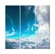 Homemania Muurfoto, 3 stuks, natuur en landschappen per woonkamer, kinderkamer, meerkleurig, 69 x 3 x 50 cm, HM203PKNV-251, polyester, hout