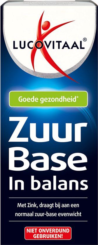 Lucovitaal Zuur Base Druppels Mineralen Voedingssupplement - 30ml