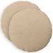 vidaXL - Kussensloop - 2 stuks - HEERLEN - Taupe - Ø 60 cm - corduroy