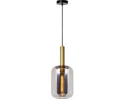 Lucide JOANET Hanglamp - Ø 22 cm - Fumé - E27 - Dimbaar