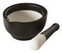 Lurch 00210152 Vijzel & stamper Porselein Zwart/Wit