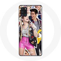 Maniacase Hoesje voor Samsung Galaxy A21S Poursuis Tes Rêves Mía Cáceres et Álvaro Paz