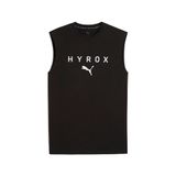 Puma UNISEX x Hyrox CUTOFF TANK 527176 Tanktop Zwart Katoen Maat L