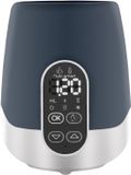 Babymoov NutriSmart Flessenwarmer - Grijs/Donkerblauw - BPA-vrij - Geschikt voor alle flessen, potjes en zakjes moedermelk - Met timer en warmhoudstand