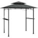 Gazebo BBQ Anthracite 240x150x243cm Acier