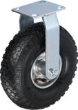 Merkloos Relaxdays Bokwiel Luchtband - 260 mm - 120 kg - Zwart/Zilver
