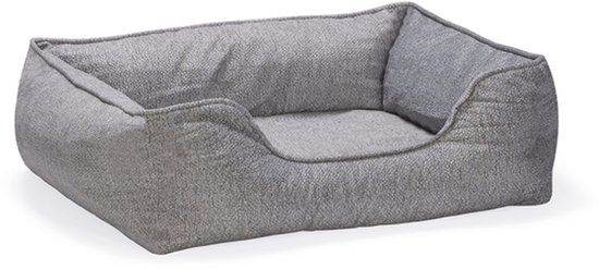 Beeztees Mua - Orthopedische Hondenmand - Lichtgrijs - 80x65x25.5 cm