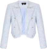 faina Blazer Lichtblauw