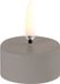 Uyuni LED Theelichtje - 4x2.1cm Zandkleurig / Beige - Met Timer