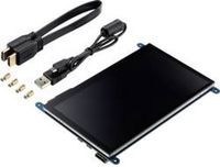 TRU COMPONENTS Touchscreenmodule 17.8 cm (7 inch) 800 x 480 Pixel Geschikt voor serie: Raspberry Pi®, Banana Pi