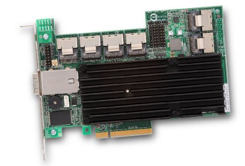 LSI MegaRAID 9280-24i4E geheugencontroller (24-poort intern, 4-Port extern, SAS/SATA, 8x PCI-e 2.0)