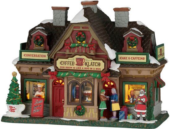 Lemax Coffee Klatch