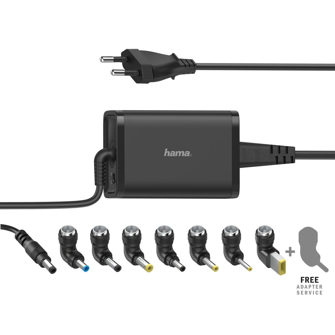 Hama Universele notebook-netadapter, 65W - Zwart