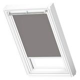 VELUX Origineel Verduisterend Rolgordijn (DKL) Wit Kozijn, U04, 804, 7, Grijs