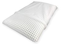 Tex Family Visco-elastisch kussen Latticel 100, 100% ademend en anatomisch | Maximaal comfort met traagschuim | Hypoallergeen en zacht, wit, 45 x 75 cm