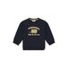 Babyface sweater met print - donkerblauw