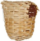 TRIXIE Exotennestje Bamboe - Knaagdieraccessoire - Beige - 12x15 cm