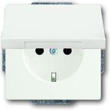 Busch-Jaeger ABB Busch-Jaeger Wandcontactdoos Studiowit Mat