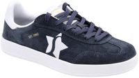 Skechers Dames Academy Court Charm Lage Sneakers - Leer - Blauw - Maat 37