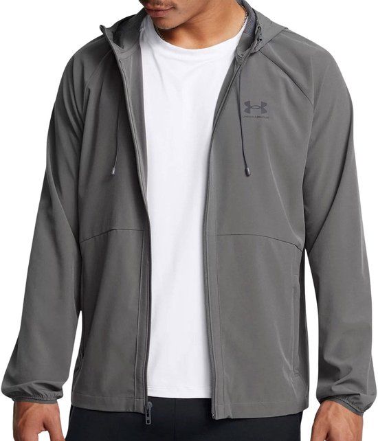 Under Armour Stretch Woven Windbreaker Jas Heren - Maat S