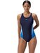 Speedo Colourblock 2.0 Dames Sportbadpak - Marine/Blauw - Maat 42