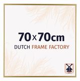 Dutch Frame Factory Fotolijst 70x70 cm - Kunststof - Goud - Easy