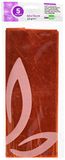 Liderpapel cellofaanpapier, 50 x 70 cm, 22 g/m2, 5 vellen, oranje