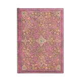 Paperblanks 12-maandenkalender 2025, diamanten troonjubileum, midi, overzicht, elastische bandsluiting