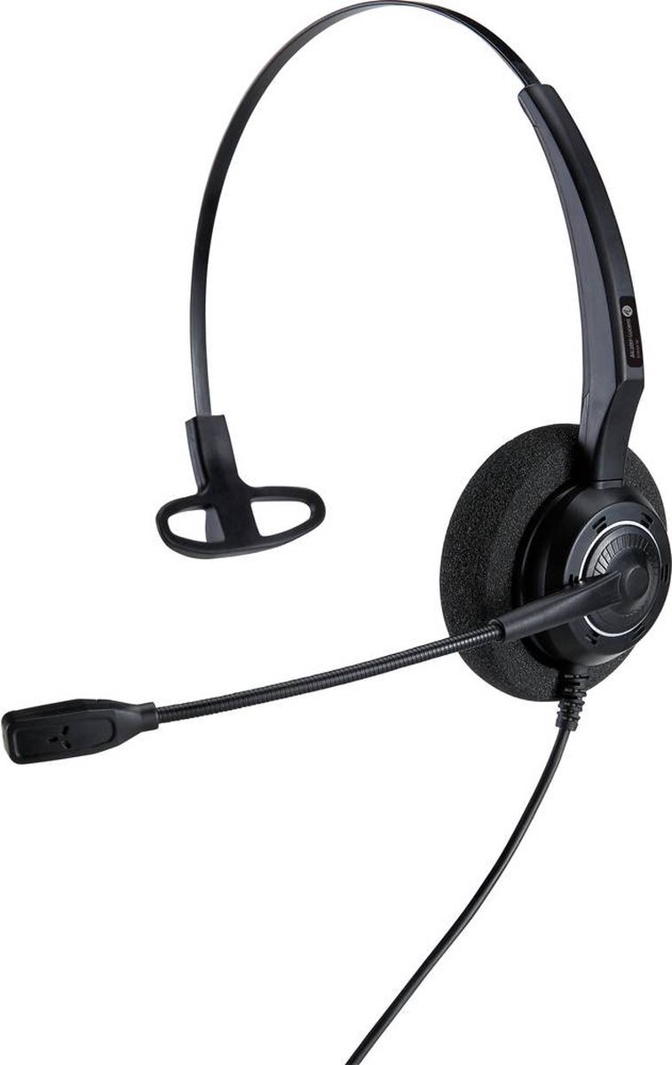 Alcatel-Lucent Enterprise AH 11 G Telefoonheadset RJ09-stekker Kabelgebonden On Ear Zwart