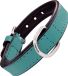 Gloria Dog Collar Gloria Padded Turquoise Leather 40 cm