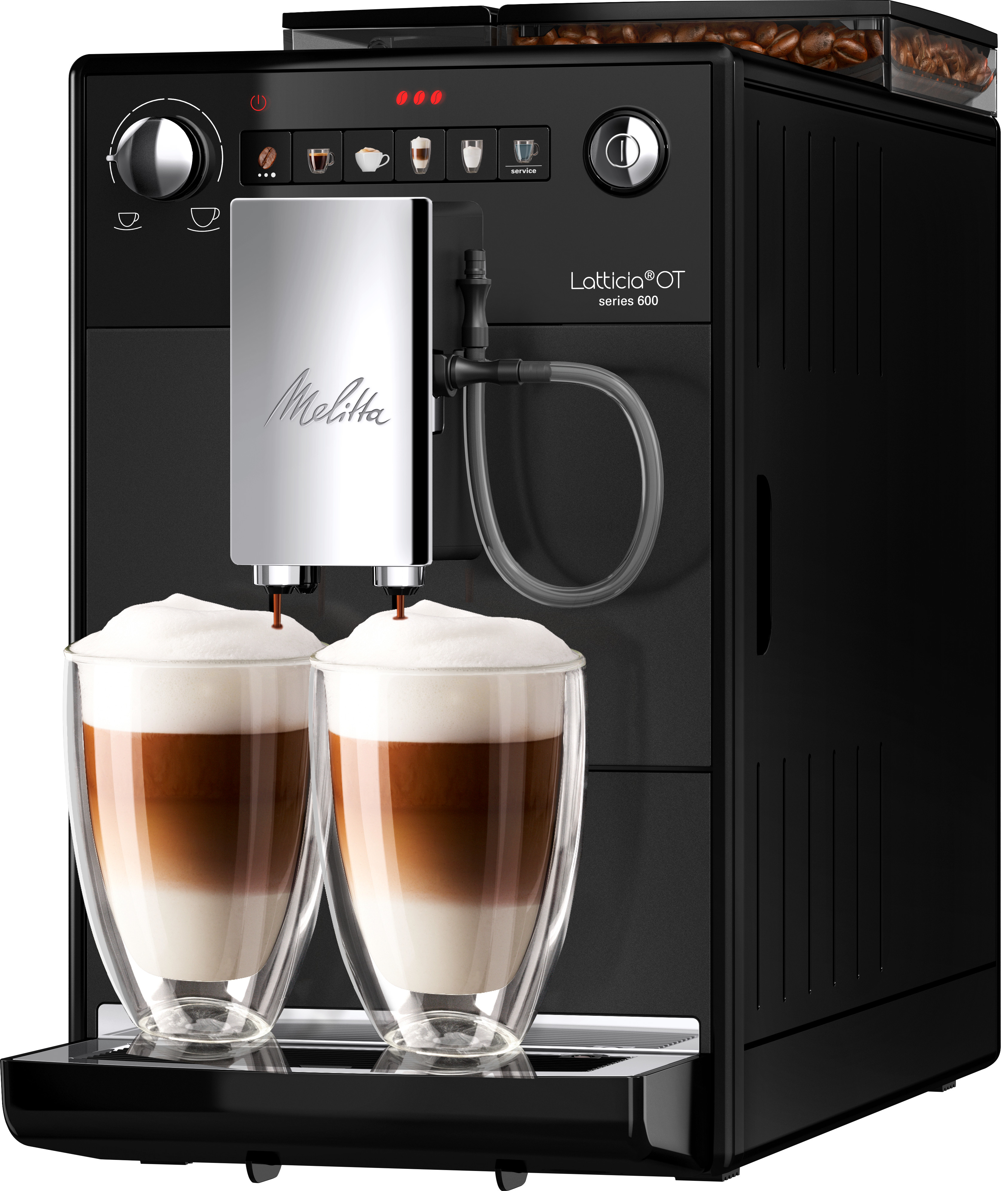 Melitta Latticia OT F300-100 - Volautomatische Espressomachine - Zwart
