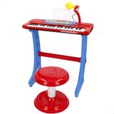 Bontempi Orgue électronique 37 touches Microphone Rouge