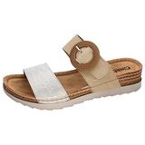 Fischer 556207 733 Slippers Dames Leer Bruin Maat 39