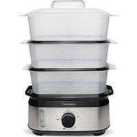 Thomson Stoomkoker THFS800 950 W Inox en Zwart