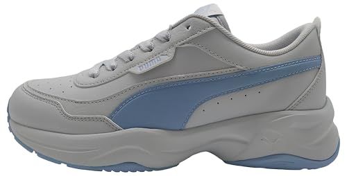 PUMA Cilia Mode Metallic Whisper damessneakers, mode zilver mist high tropic - wit, 38,5 EU