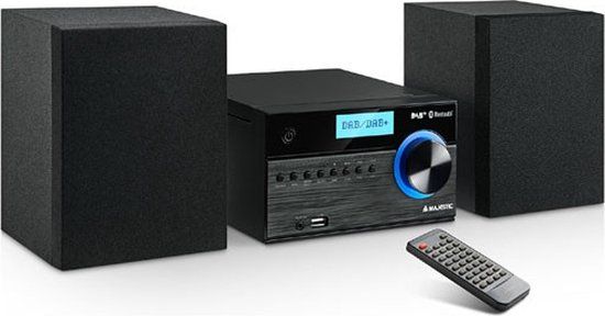 Majestic AH-2350 BT MP3 USB DAB - Microsysteem - 2 x 5 Watt