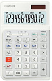Casio Bureaurekenmachine Casio JE-12E-WE LCD Wit